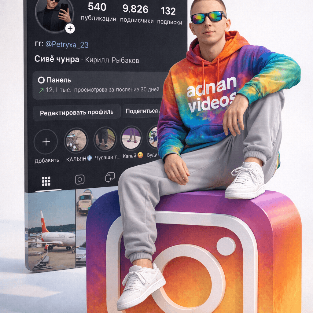 AI generated: "Create a hyper-realistic image in vertical format 9:16. Show a young man with the appearance of [yo...