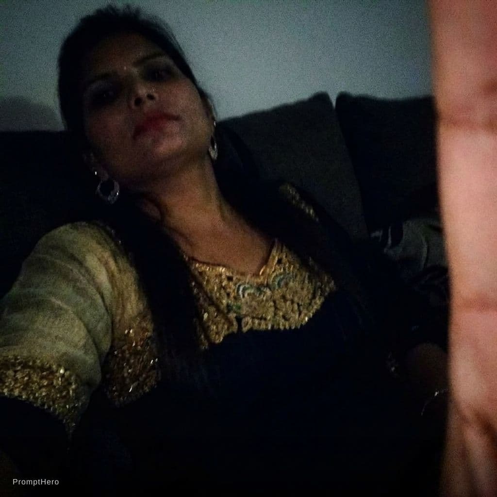 AI generated: Using the uploaded reference photo, create a standard iPhone selfie. There's no clear subject or fra...
