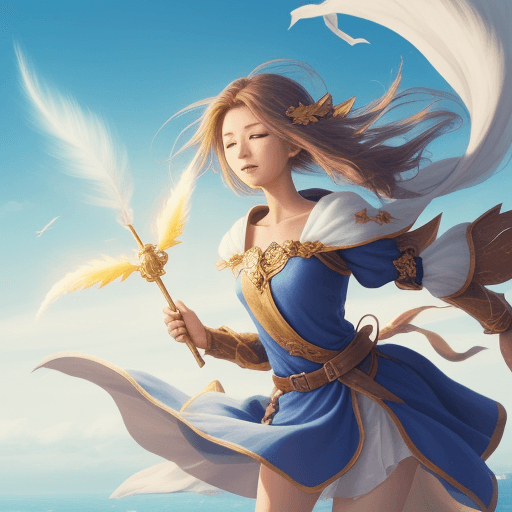 AI generated: wind fantasy