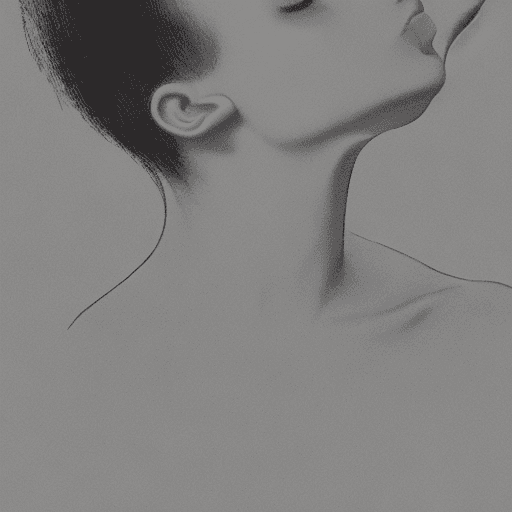 AI generated: A seductive, gorgeous and sensual artistic illustration of the tongue engaged in 'gentle licking', d...