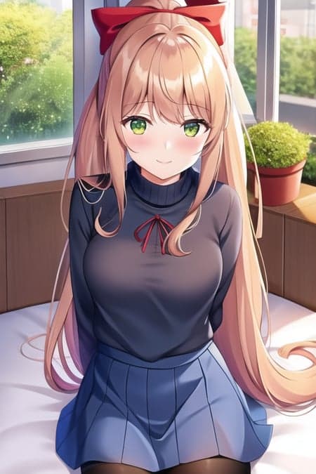 Monika | DDLC LoRA - Image 2