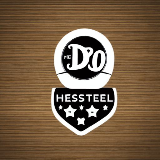 AI generated: Do me a logo for a hotel, with 5 stars.