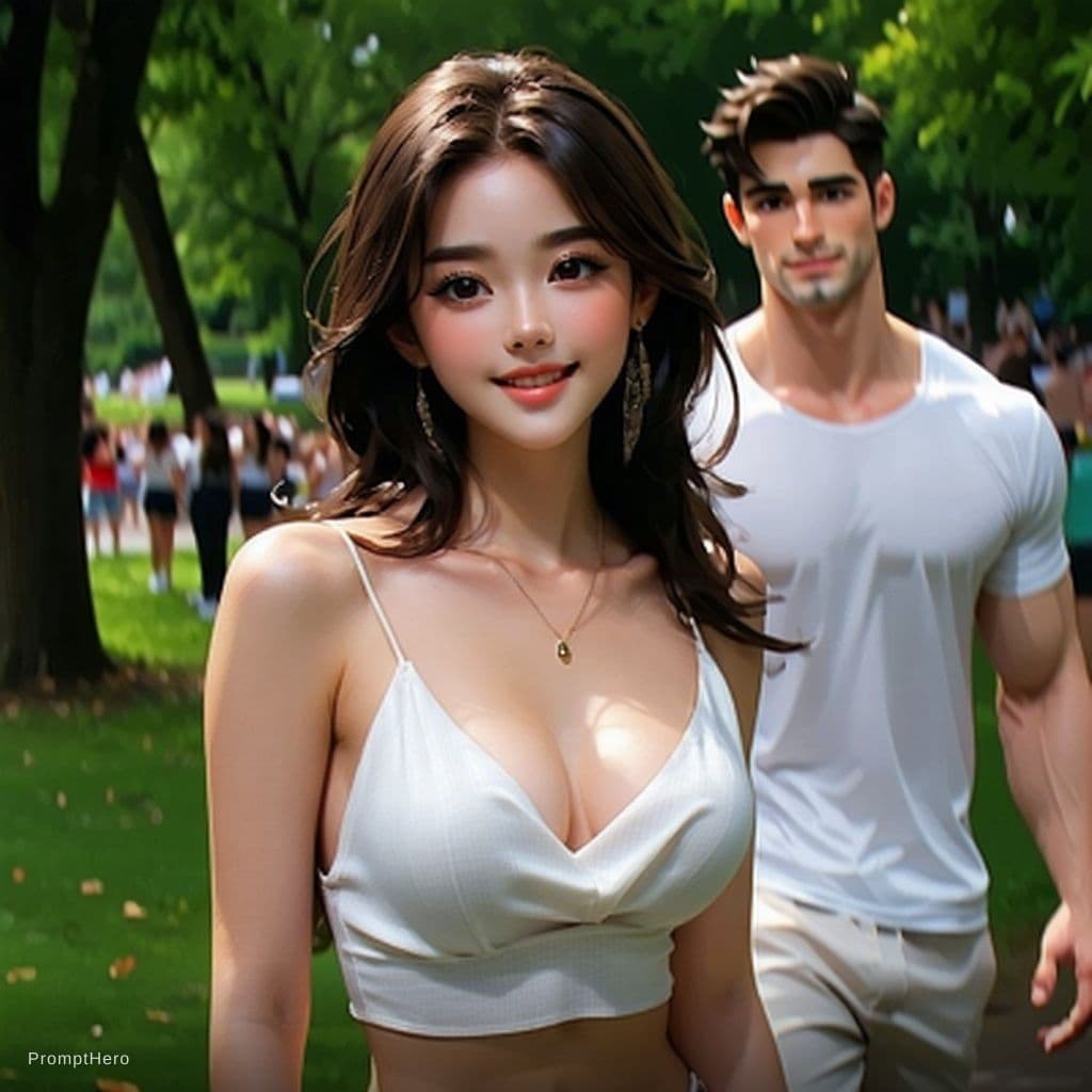 AI generated: score_9, score_8_up, score_7_up, score_6_up, score_5_up, score_4_up, realistic, 1girl,1guy, 18 years...