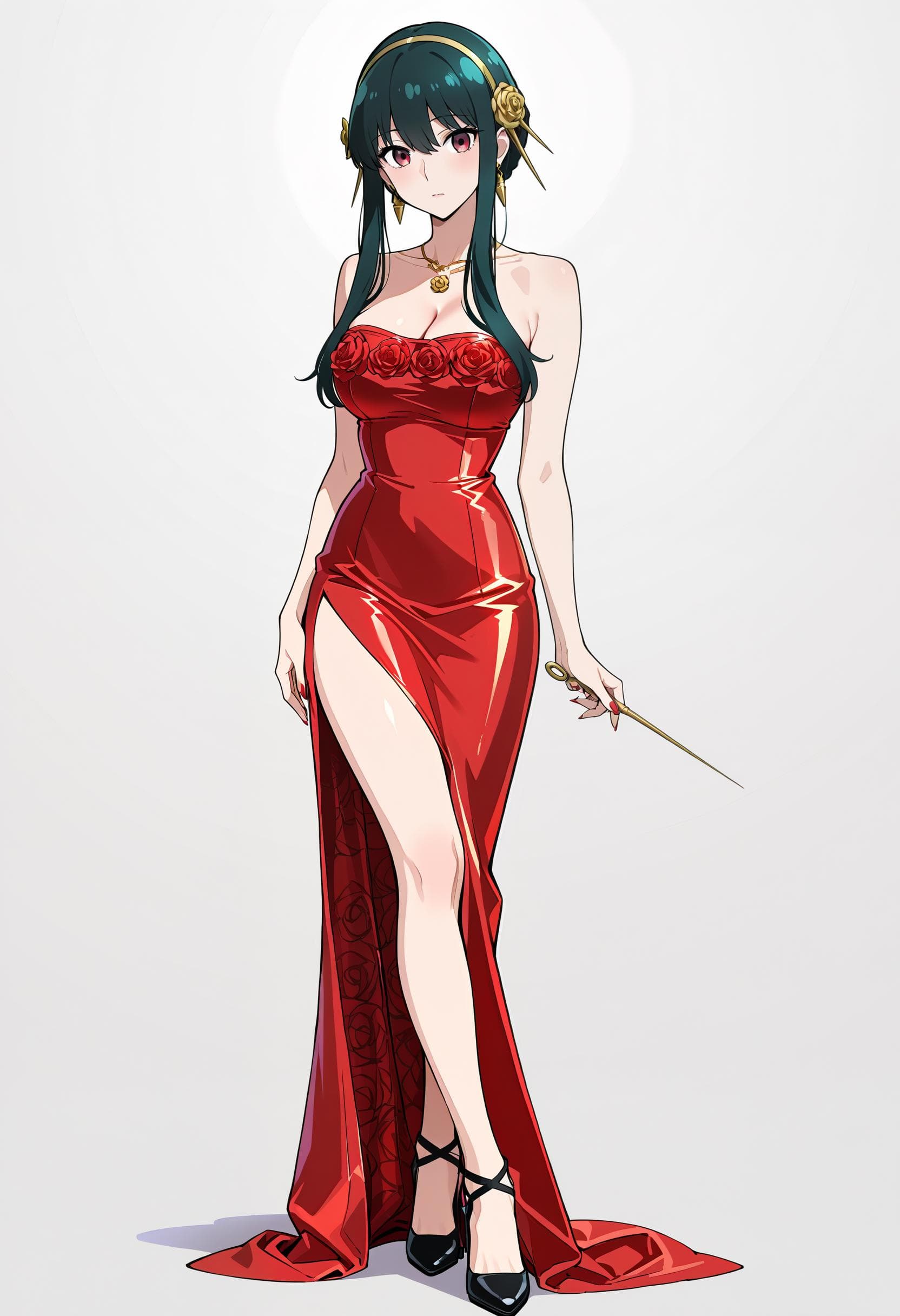 Yor Red Gown