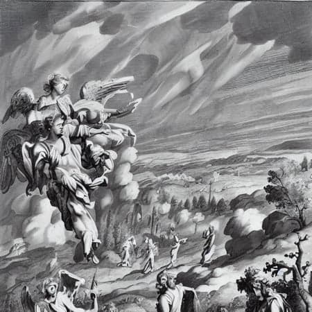 Paradise Lost Michael Burghers 1688 - Image 4
