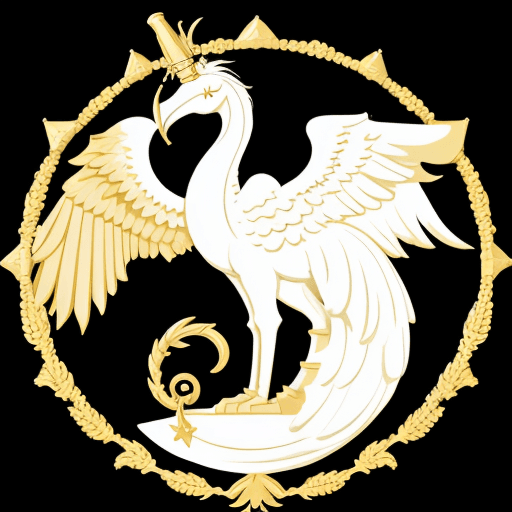 AI generated: Flag of an empire called Celestia Empire