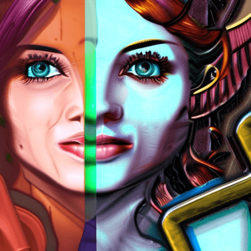 AI generated: (insanely detailed, masterpiece:1.2) , oil painting, D&D fantasy, (blue skinned female elf, blue ski...