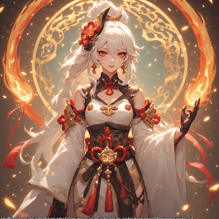 AI generated: Overall, it's an absolute wovens from Genshin Impact. waifu character portrait, 1girl, very high res...