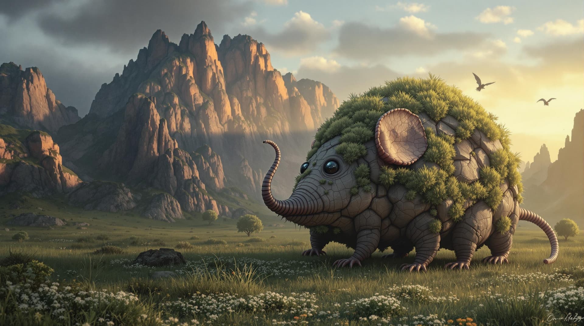 AI generated: a earthsized mouse 