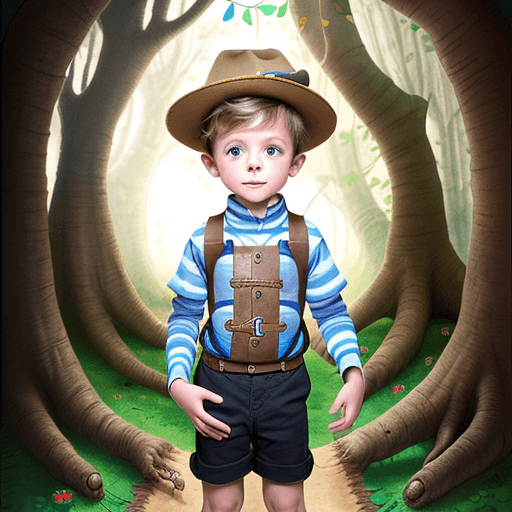 AI generated: Meet 6-year-old Oliver, a curious and imaginative little adventurer.