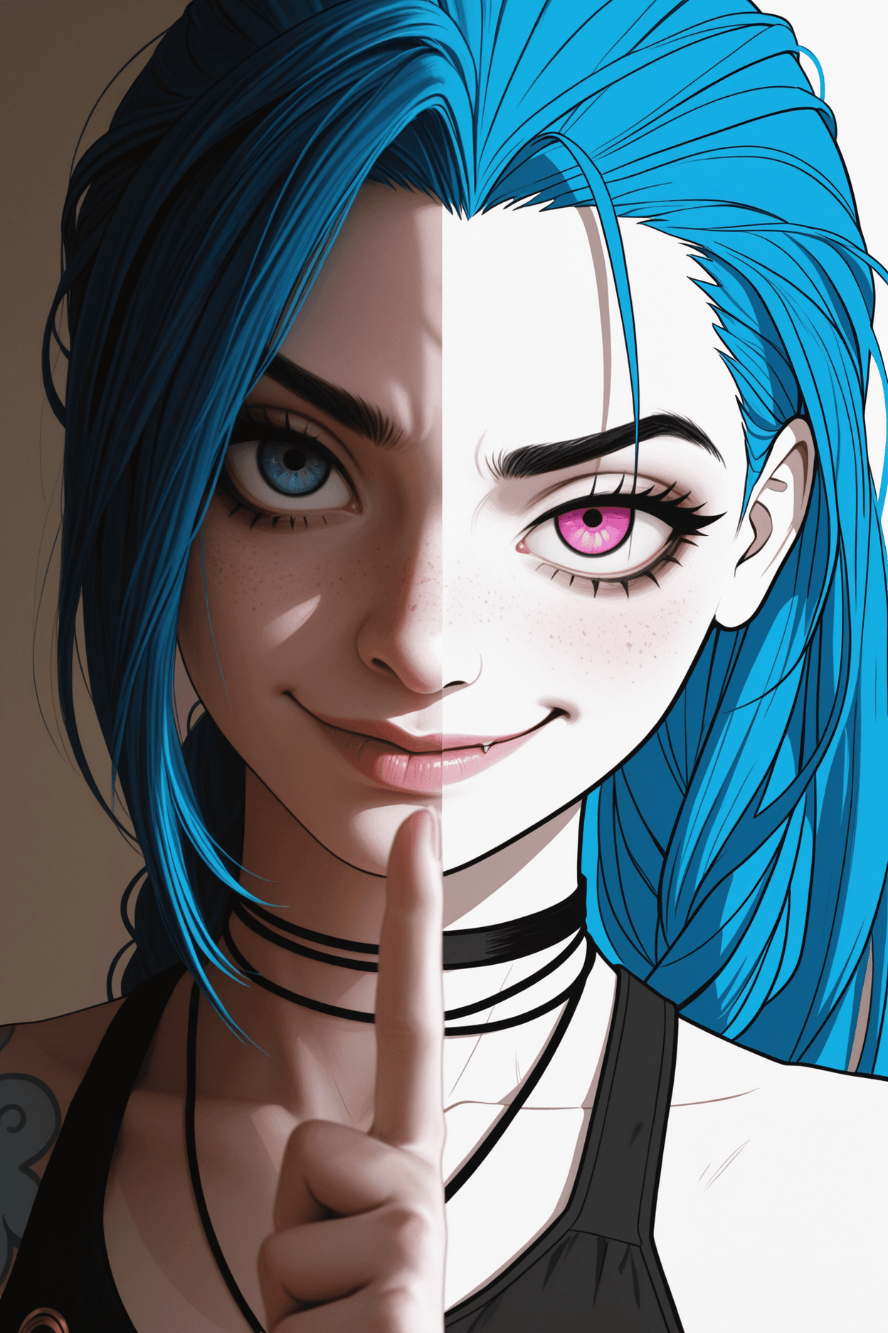 Blink's universal workflow | CivitAI metadata, upscaling, FaceDetailer (+indexing elements), inpainting, controlnet, IPAdapter (regional conditioning) and token counter (SDXL/PONYV6/ILLUSTRIOUS/NOOBAI-XL/ANIMAGINEXL4/SD1.5) ComfyUI beginner friendly