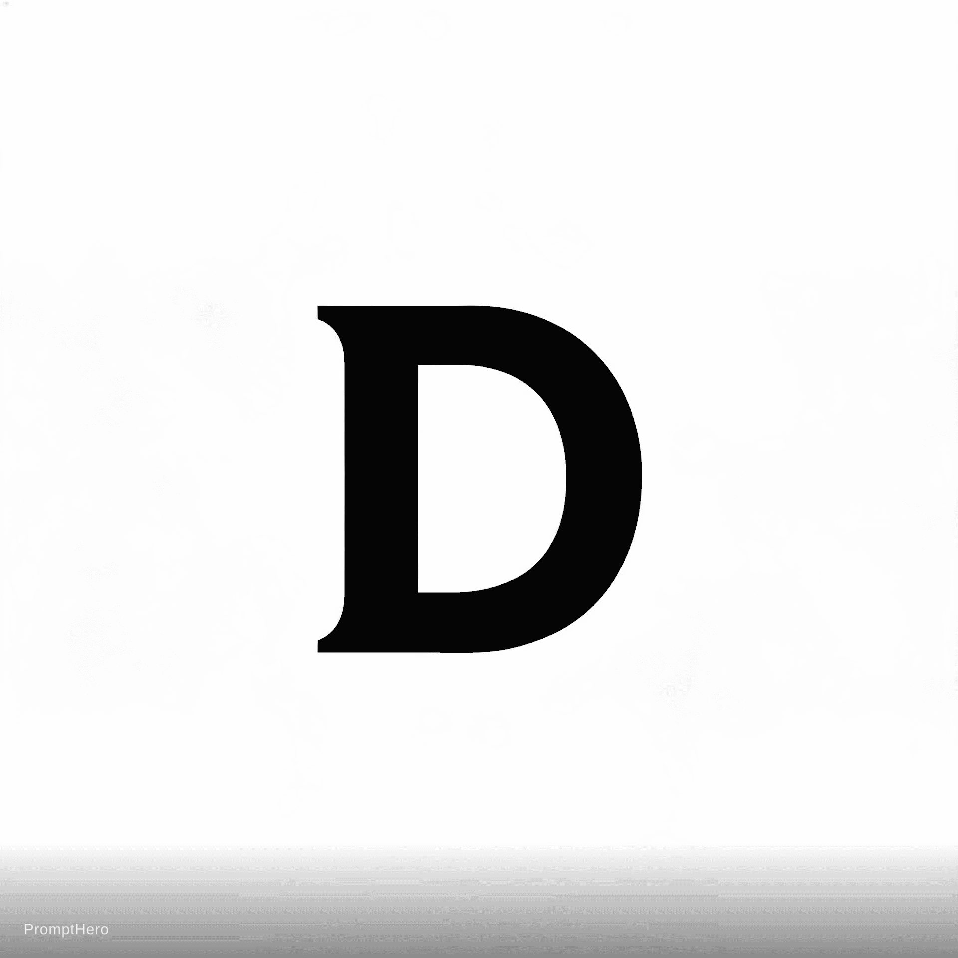 AI generated: D logo for Name Divin