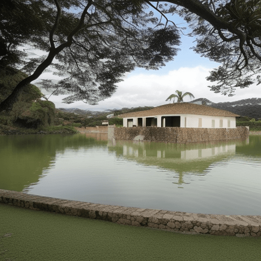 AI generated: Da janela do meu chale avisto um lindo lago. Que só não é mais lindo que o meu amor.
incluir janela