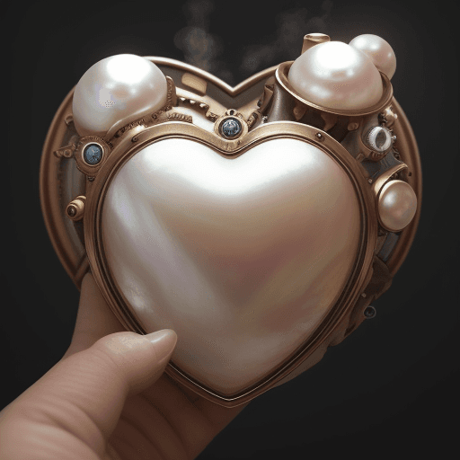 AI generated: Pearl style atomic heart best quality,masterpiece,steam punk