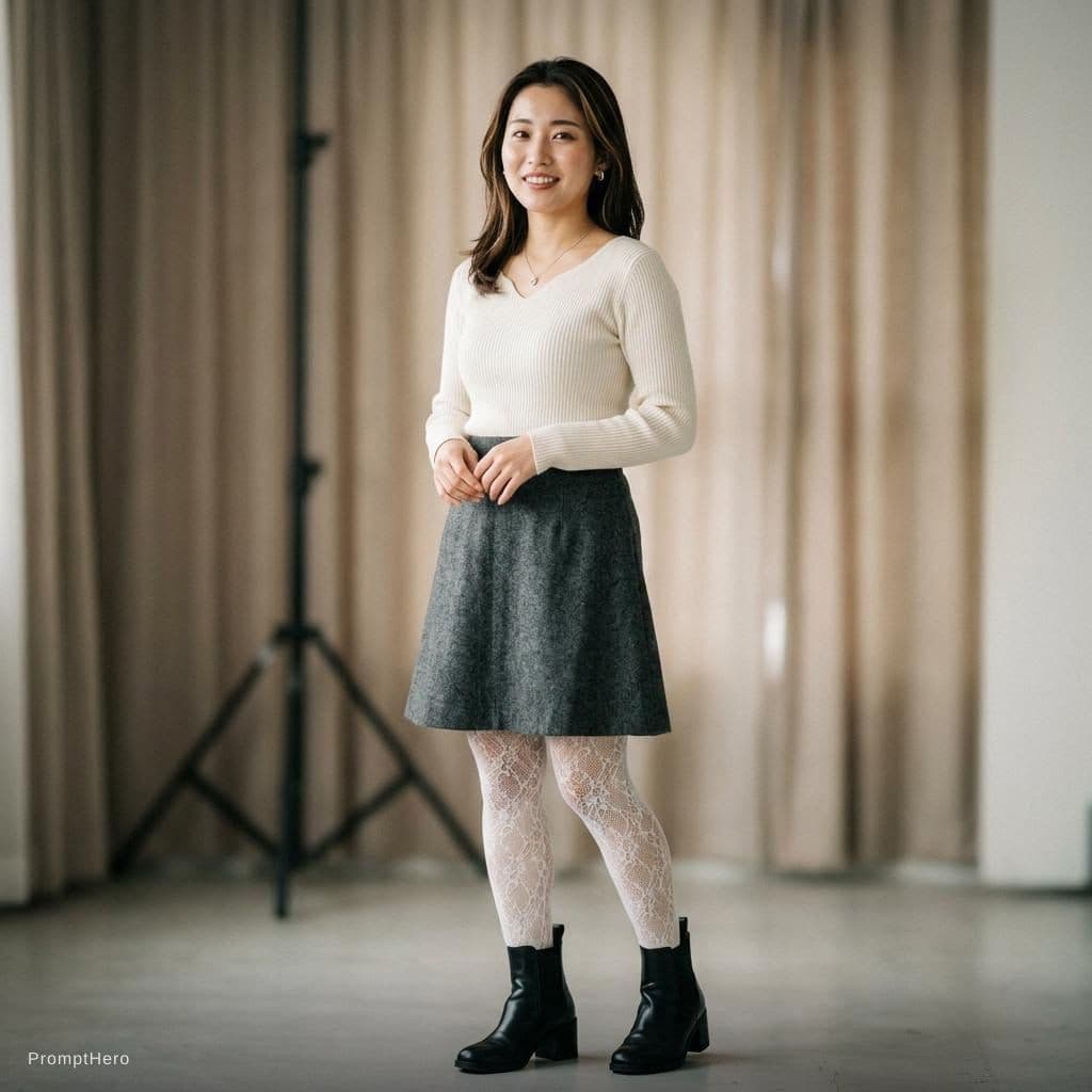 AI generated: (Masterpiece, 8K Ultra HD, HDR, Photorealistic, 1.2), Beautiful, Sexy, Japanese idol over 20 years o...