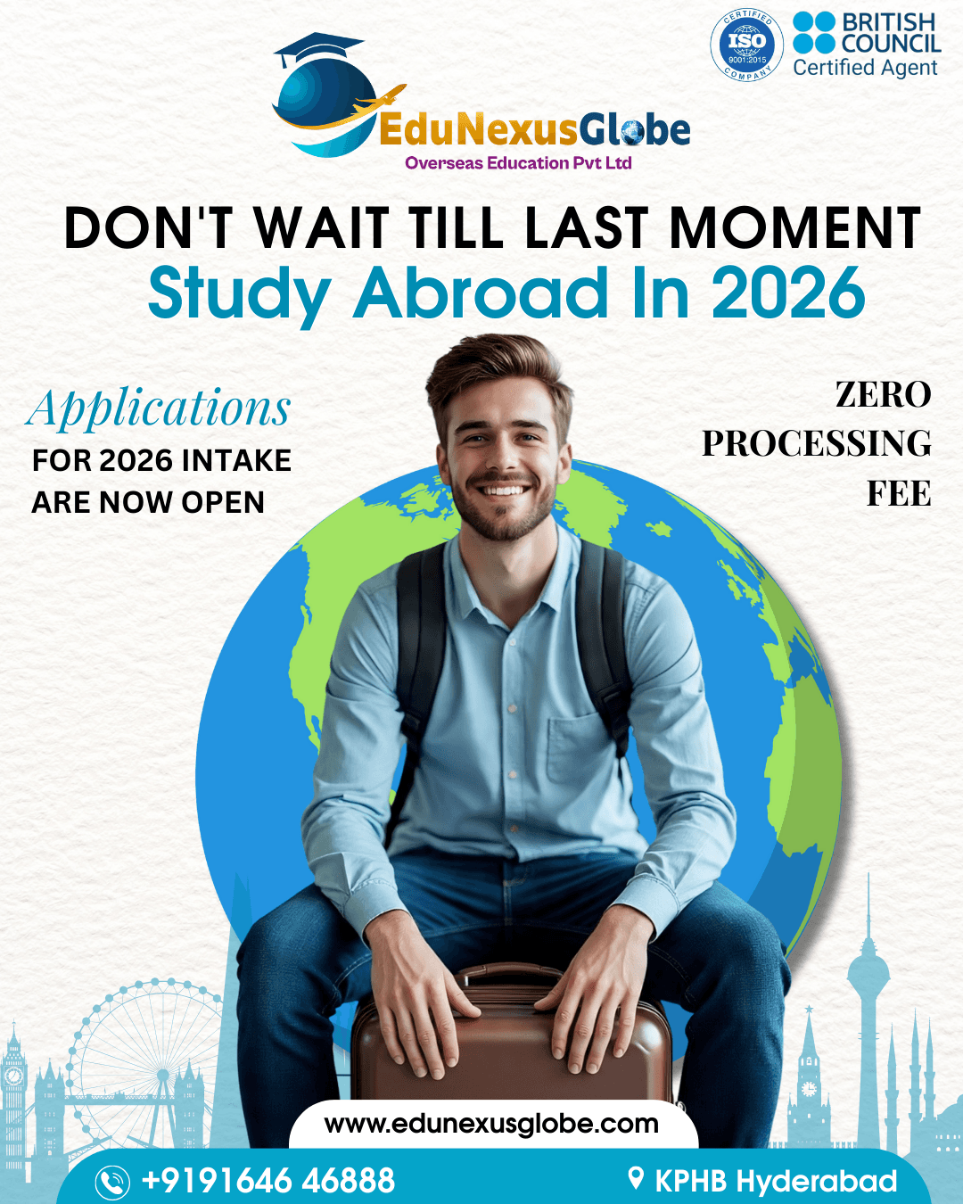 AI generated: Start your global education journey today! EduNexus Globe, a trusted overseas education consultant, ...