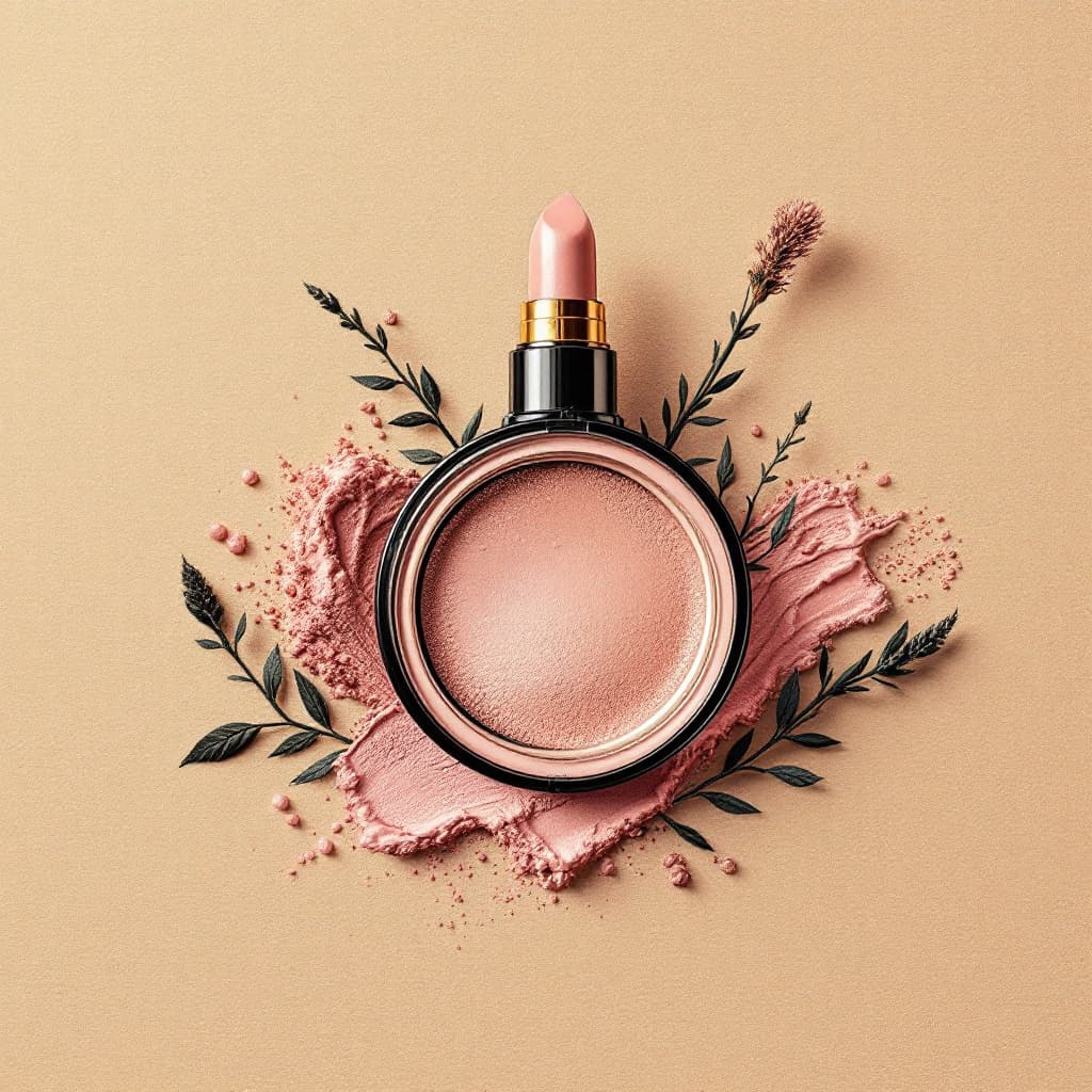 AI generated: create a logo to cosmetics brand. the slogan is the better life