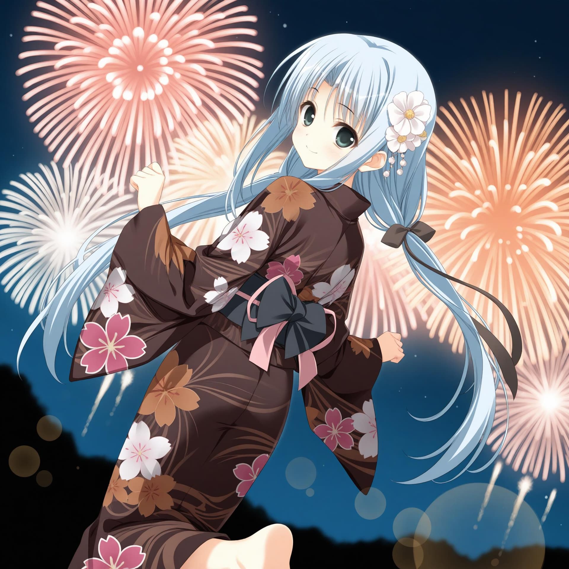 Nonohara Hinazakura (野野原雏樱) | Himawari no Kyoukai to Nagai Natsuyasumi (向日葵的教会与长长的暑假) | NoobAI
