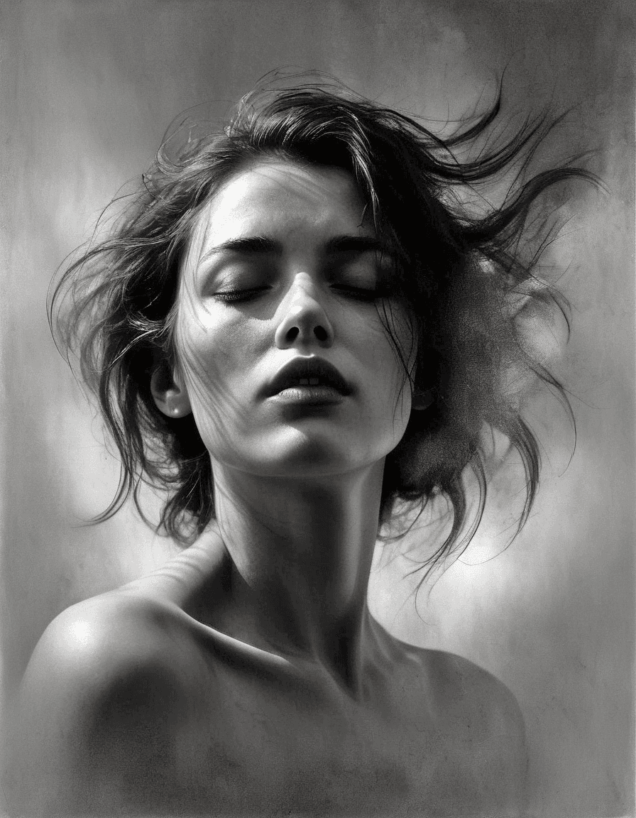 AI generated: best quality, 4k, highres, masterpiece, ultra-detailed, realistic, black and white highly detailed d...