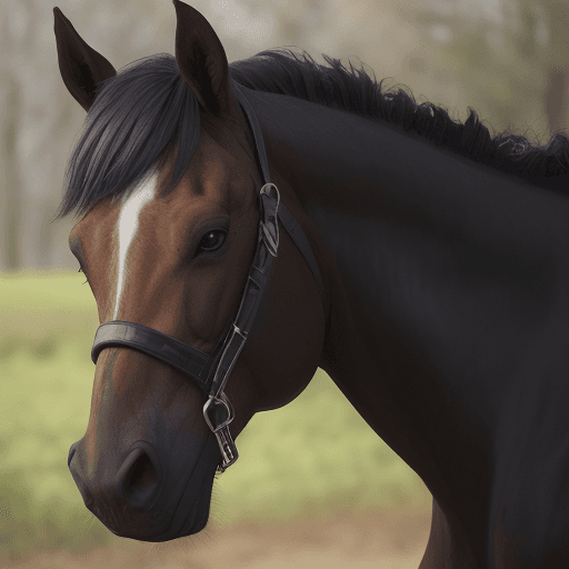AI generated: face-horse