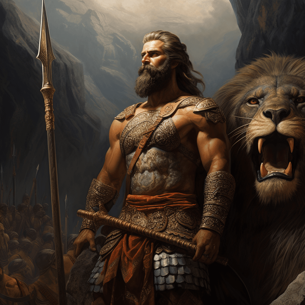 AI generated: The Epic of Gilgamesh --no ugly, deformed, noisy, blurry, distorted, out of focus, extra fingers, ba...