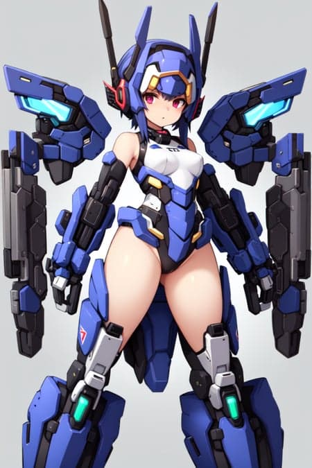 Mecha Girls and Karukan's Style