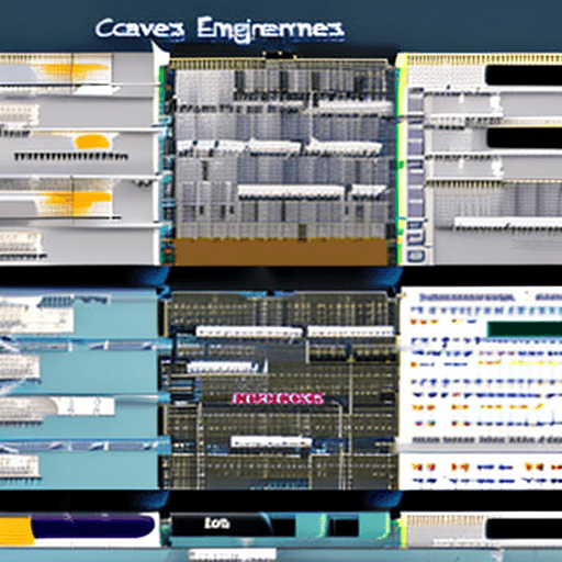AI generated: software engineers canvas presenting software engineering career to high school students, canvas, 8k