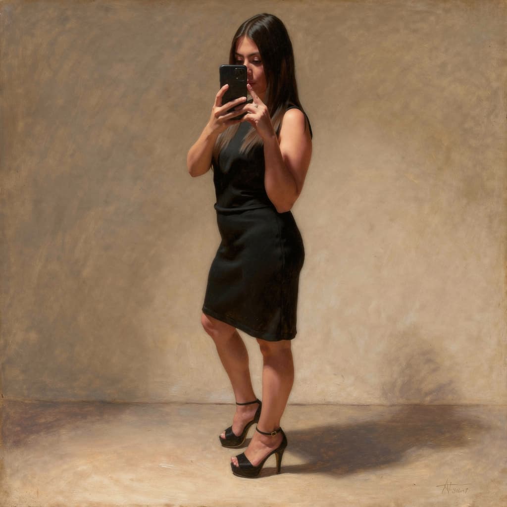 AI generated: Desnuda 