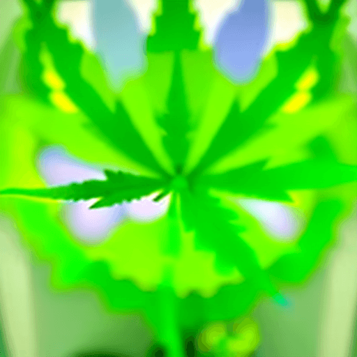 AI generated: a colorfoul flower of marijuana in a little bathroom with a lot of plants of marijuana