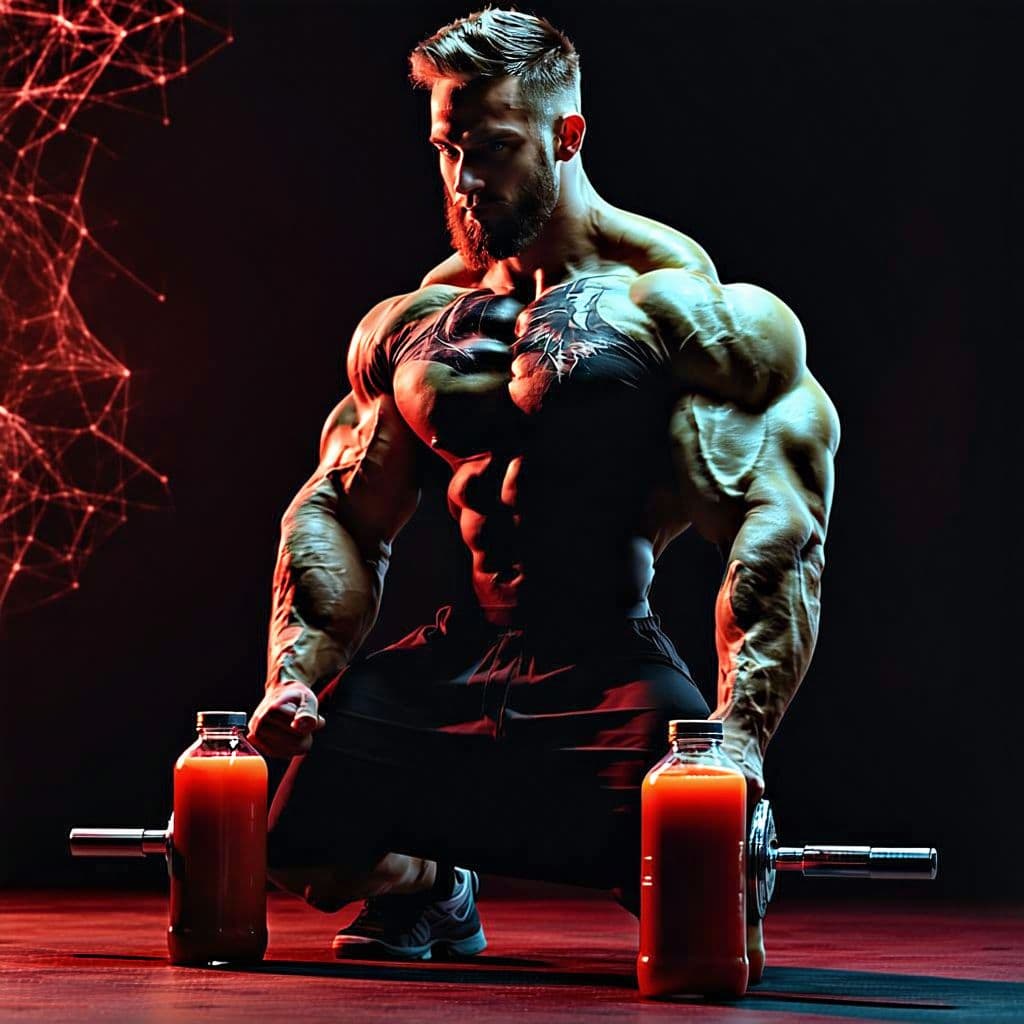 AI generated: evil preworkout, too strong, unbelievable gains