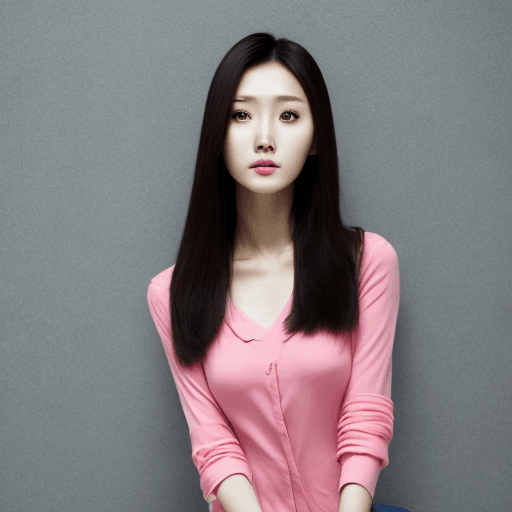 AI generated: A 25-year-old Chinese beauty, standing and showing her whole body, tall figure, big eyes, fair skin