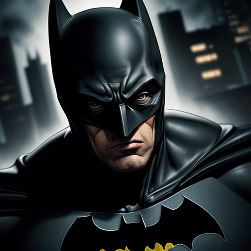 AI generated: Batman gangster 4 k ultra HD 