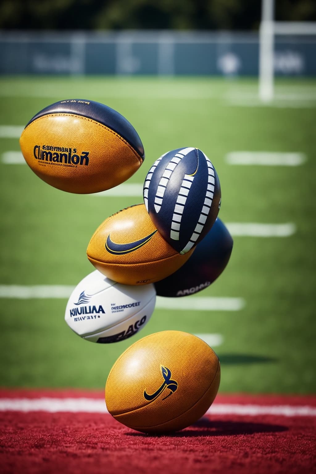 AI generated: cinematic film still The football social media post design is simple and elite with its modern, blac...