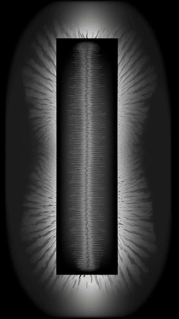 AI generated: entropy, order is emerging from disorder, time is running backwards,  tri-x, x-ray film --testpfx