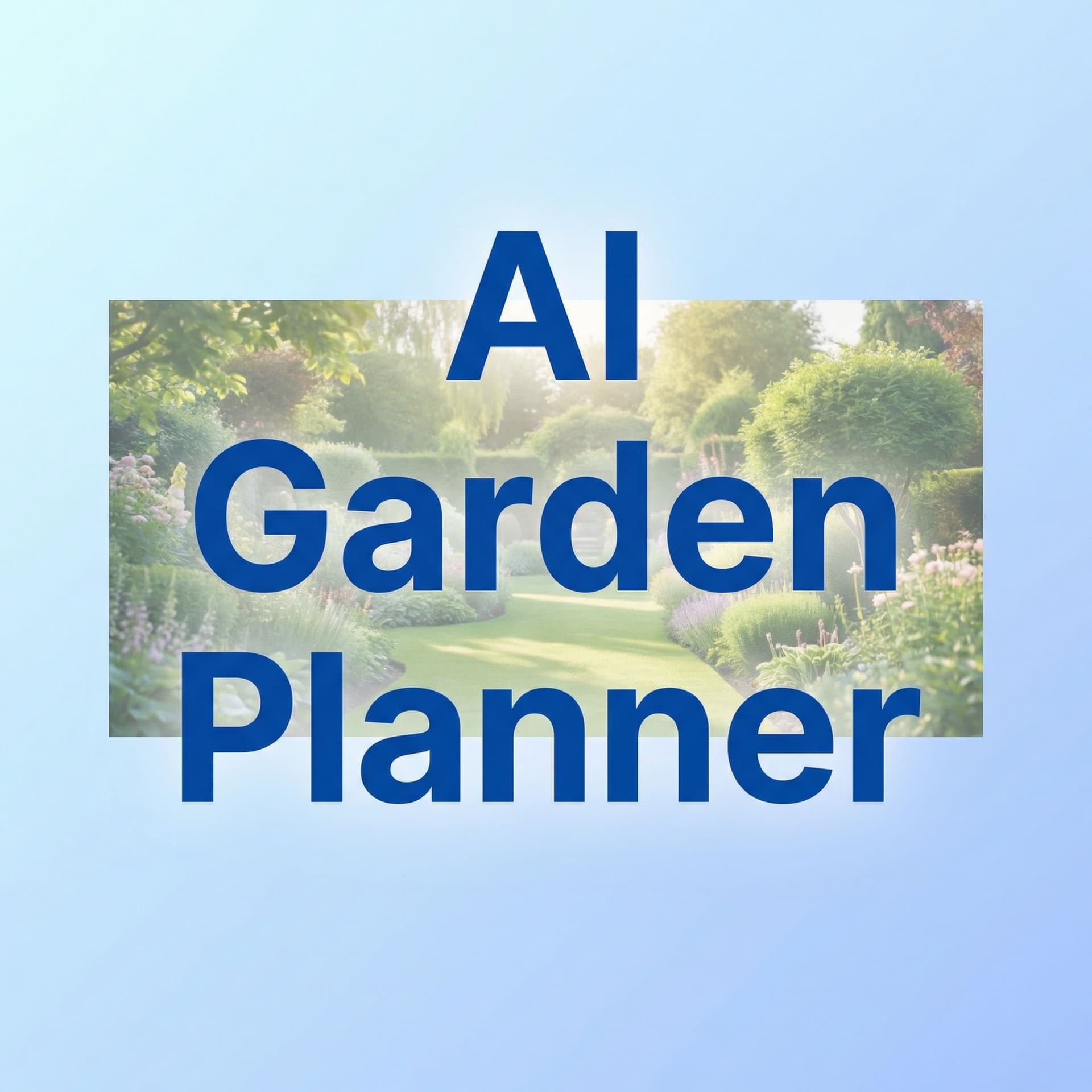 AI generated: Clean, modern SaaS-style AI tool thumbnail. Soft light blue gradient background. Centered in the mid...