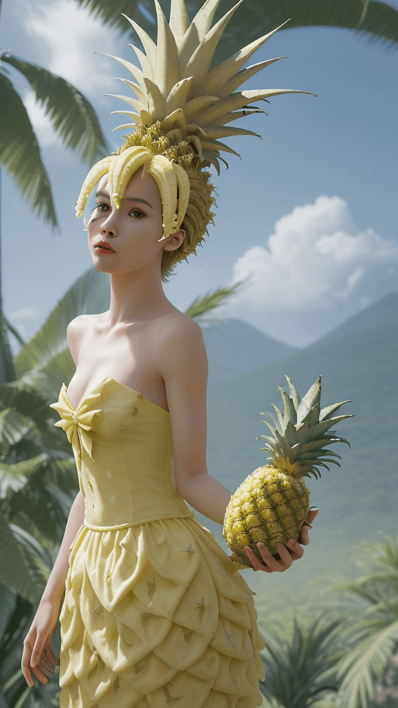 AI generated: Midjourney Replica Pro XL Ah, the "Perceptive Pantomime Pineapple," a whimsical character indeed! Th...