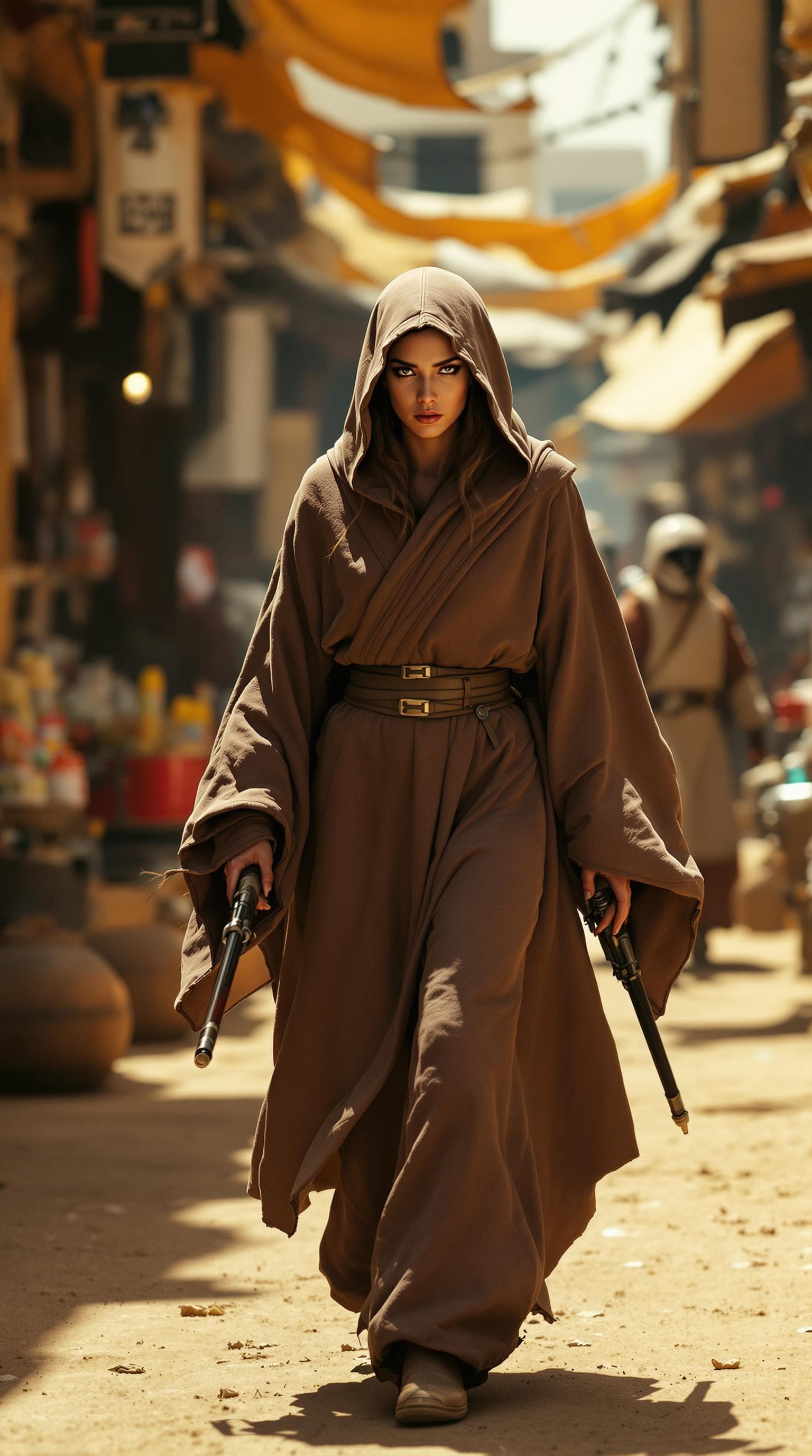 AI generated: A highly stylized photorealistic image. A cinematic marvel and fantasy film wonder from a Micheal Ba...