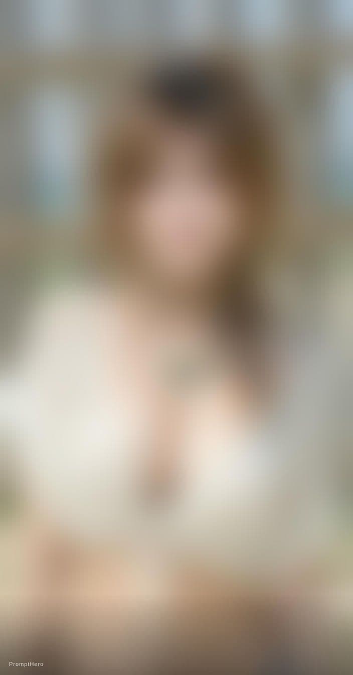 AI generated: she ware tiny string bikini