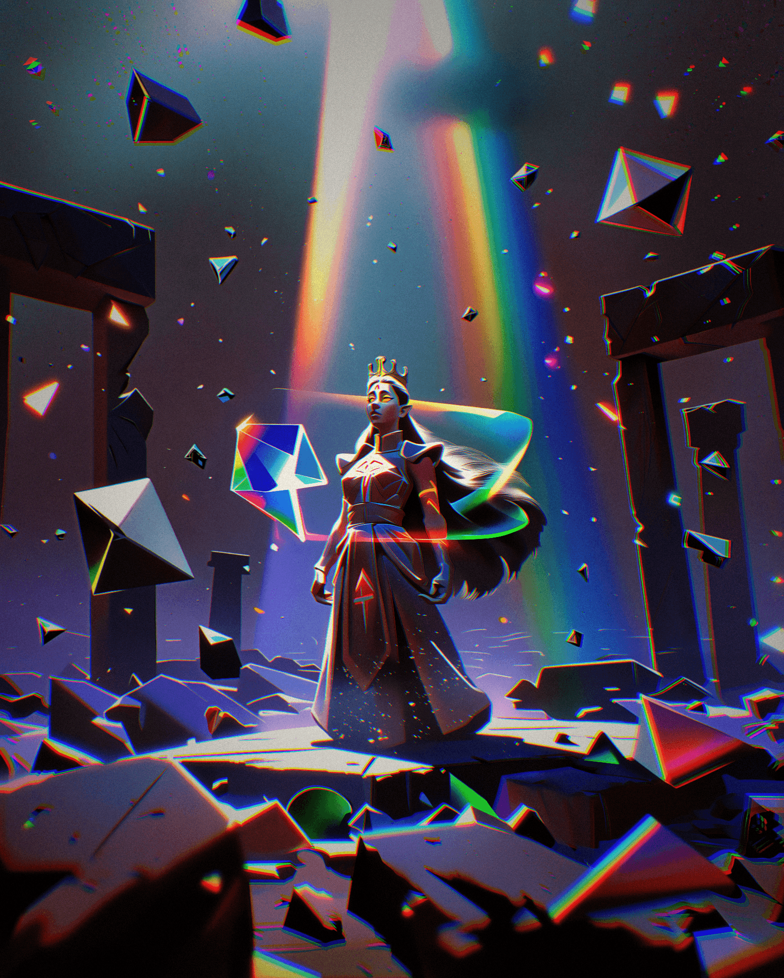 Prismatic Glitchcore aka Prismcore