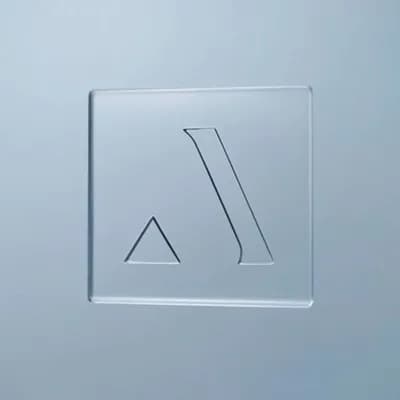 AI generated video: create a lateral dolly camera animation focusing only on the figure to the right of the triangle. Th...