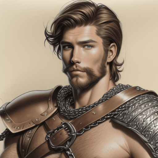 AI generated: Sketchbook Style, Sketch book, Boris Vallejo style, hand-drawn, dark, gritty, realistic sketch on ye...