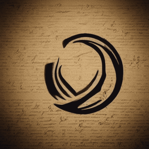 AI generated: crea un logo de un poeta