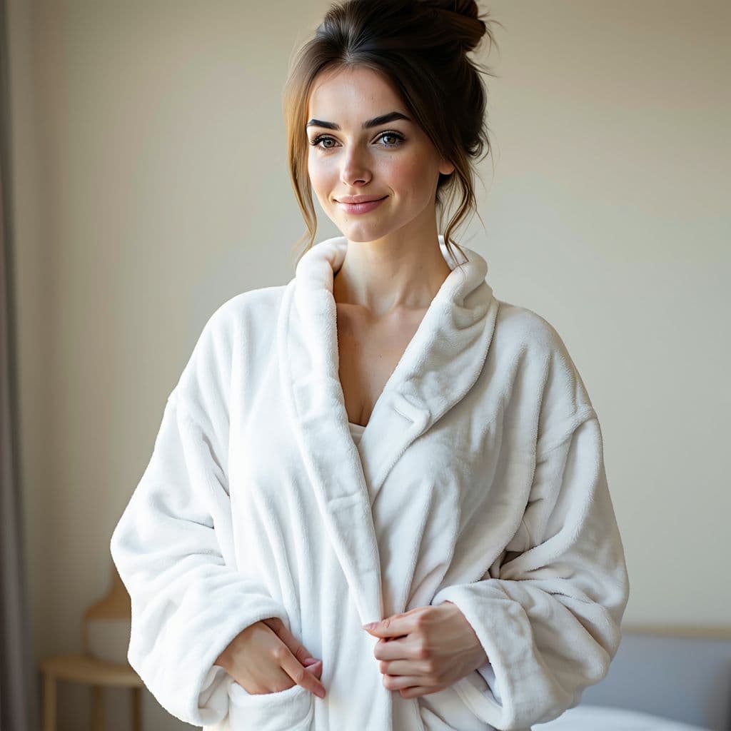 AI generated: professional masseuse, white coat, sober style, full body depiction, ultra-realistic effect