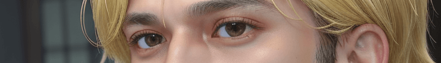 AI generated: kaveh (genshin impact), 1boy, male focus, solo, jewelry, blonde hair, hair ornament, earrings, long ...
