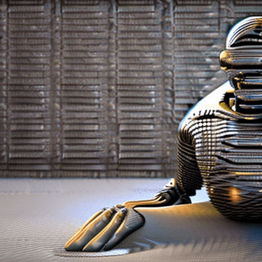 AI generated: 3d render, best quality, ultra realic, ultimate detailed, half-body shot : charismatic muscular huma...