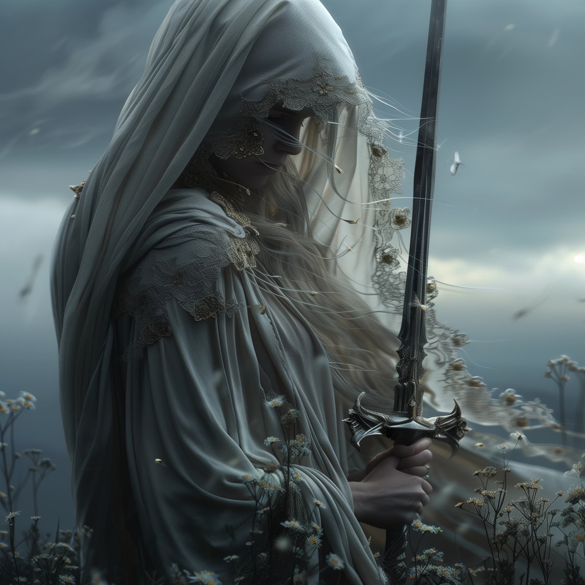 AI generated: the Mother of the Sephiroth --personalize nwnd4j3 --stylize 600