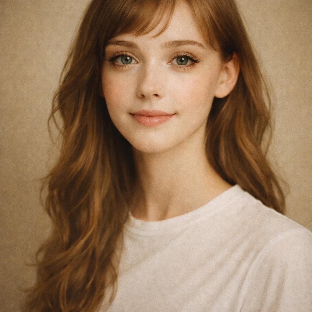 AI generated: woman, in the style of Kodak Gold 200 --no freckles --chaos 75 --ar 1:2 --raw --sref 1936951861 --pr...