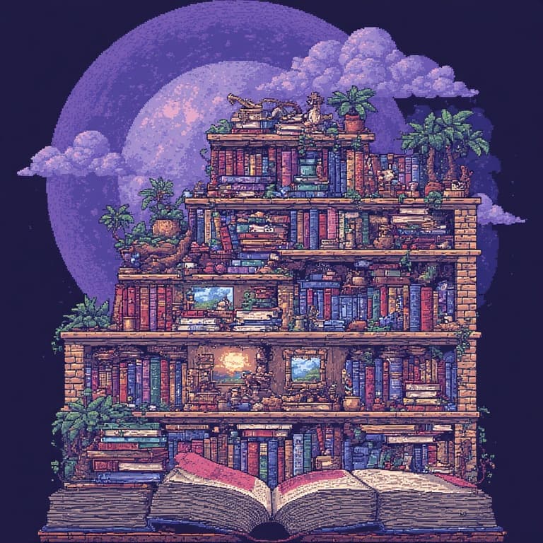 AI generated: As If Anyone Here Reads Real Books., best pixel art, neo-geo graphical style, retro nostalgic master...