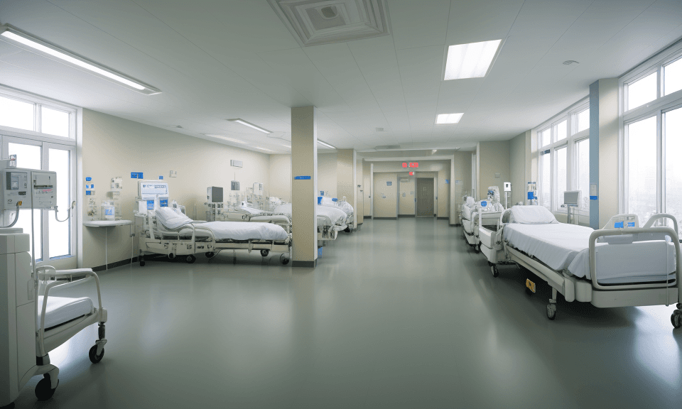 AI generated: hospital