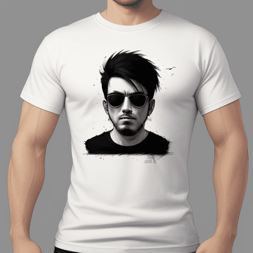 AI generated: cool t-shirt design

